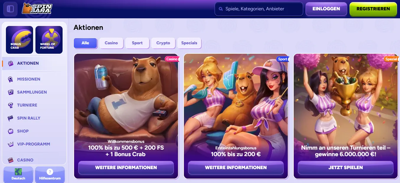 Spielangebot im seriöses online Casino – Boni und RTP im Vergleich