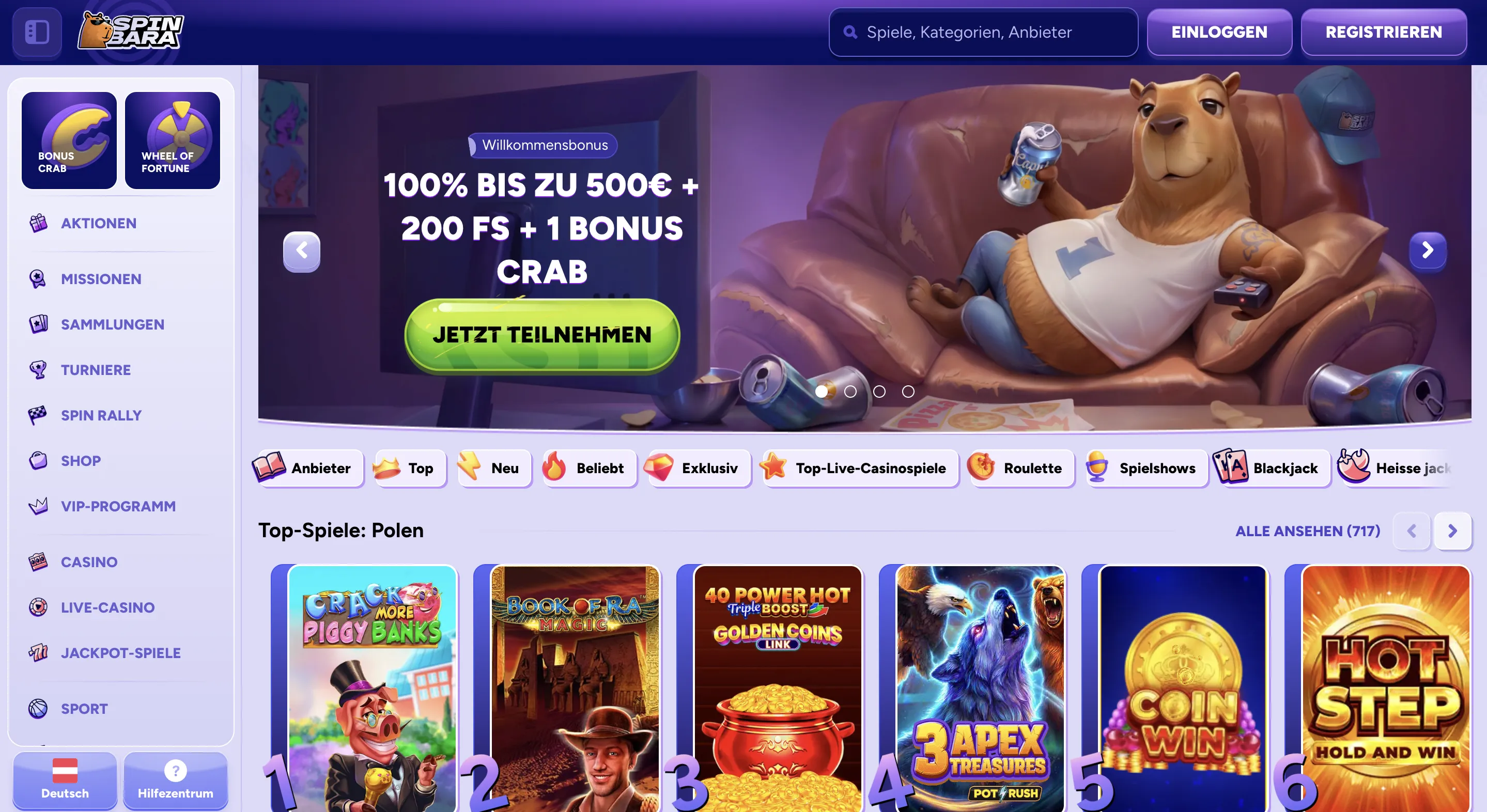 Beste Online Casino — Vergleich und Bewertung