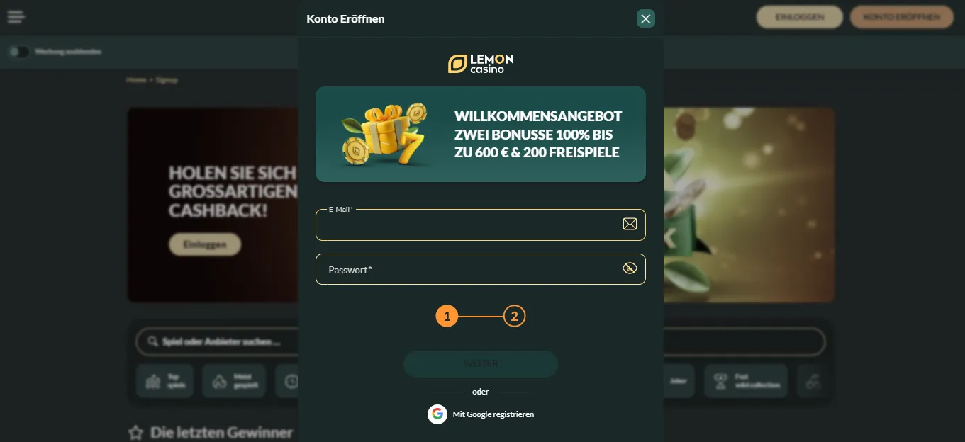 So registriert man sich bei einem lizenzierten Casino — Online Casino Österreich legal